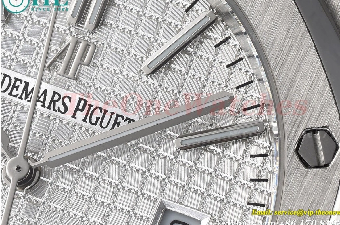 41mm Royal Oak 15400 GDF White SS MY8215 Dial SS 1231